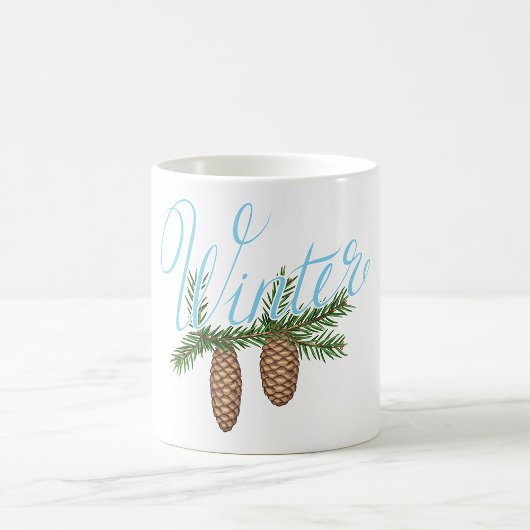 Winterpine Cones Koffiemok