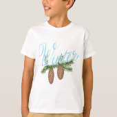 Winterpine Cones T-shirt (Voorkant)