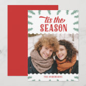 Winterpine | Vakantieknopkaart Feestdagenkaart (Voorkant / Achterkant)