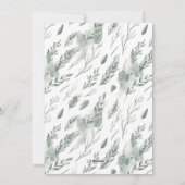 Winterpine | Vakantieknopkaart Feestdagenkaart (Achterkant)