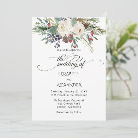 winterpinery van Roos Kaart (Staand voorkant)