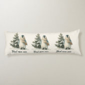 Winterpinguïn “Beste Moeder Ooit” Design Lichaamskussen (Achterkant)