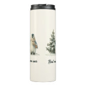 Winterpinguïn “Beste Moeder Ooit” Design Thermosbeker (Achterkant)