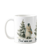 Winterpinguïn “Beste Moeder Ooit” Ontwerp