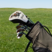 Winterpinguïn met Sneeuwpop Ontwerp Golfheadcover (Insitu)