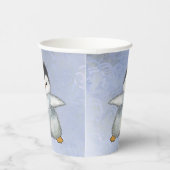 Winterpinguin  papieren bekers (Rechts)