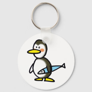Winterpinguïn Sleutelhanger