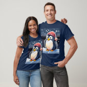 Winterpinguïn T-shirt – Schattige & Gezellig Koud  (Unisex)