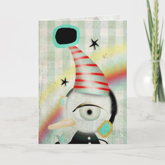 Winterpinguïnkaart Feestdagen Kaart (Voorkant)