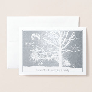 Winterpleister:  Prospect Park-vakantie Folie Kaarten