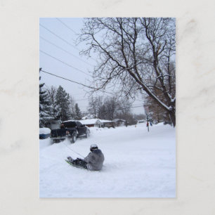 winterplezier briefkaart