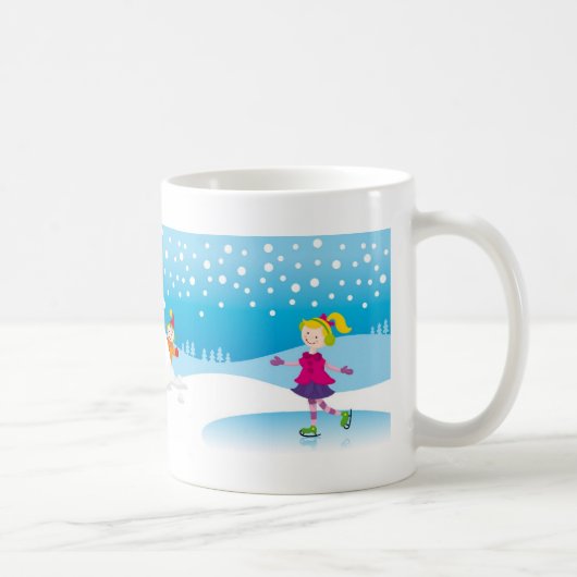 Winterplezier-Mok Koffiemok (Rechts)