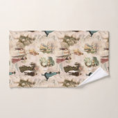 winterplezier sneeuwscènes bad handdoek (Handdoek)