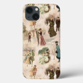 winterplezier sneeuwscènes Case-Mate iPhone case (Achterkant)