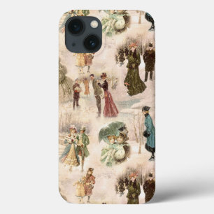 winterplezier sneeuwscènes Case-Mate iPhone case