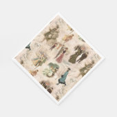  winterplezier sneeuwscènes servet (Hoek)