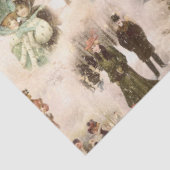 winterplezier sneeuwscènes tissuepapier (Detail)