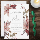 Winterpoinsettia Save The Date