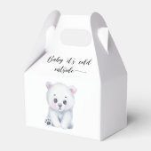 Winterpolar beer - baby het is koud buiten bedankdoosjes (Voorkant Zijde)