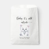 Winterpolar beer - baby het is koud buiten bedankzakje (Voorkant)
