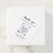 Winterpolar beer - dank u bedankjes labels (In situ)