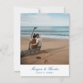 Winterport Maine Kaart Marine Blauw (Achterkant)