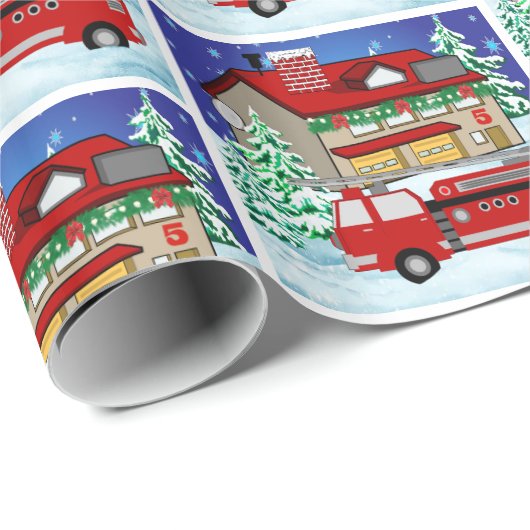 Winterpost Kerstmis Cadeaupapier (Rol Hoek)