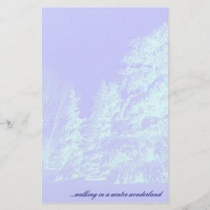 Winterposterij Briefpapier