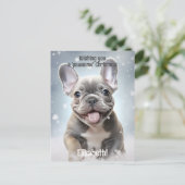  winterpoten van vreugde briefkaart (Staand voorkant)