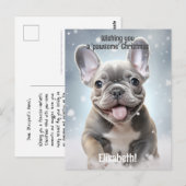  winterpoten van vreugde briefkaart (Voorkant / Achterkant)