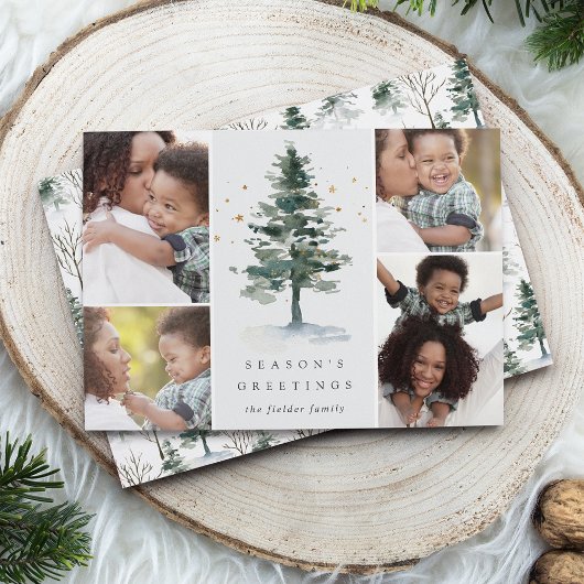 Winterpracht | Vakantie Foto Collage Kaart