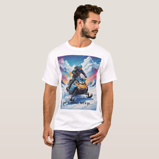 Winterpret T-shirt (Voorkant volledig)