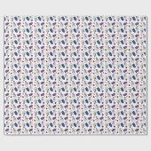 Winterpretpakpapier Cadeaupapier (Vlak)
