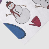 Winterpretpakpapier Tissuepapier (Detail)