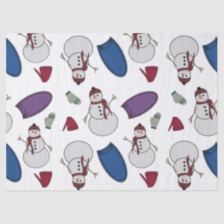 Winterpretpakpapier Tissuepapier