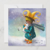 Winterprinses en haar kat (Voorkant)