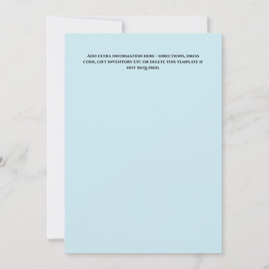 Winterprinses Quinceañera fantasie sneeuwbos Kaart (Achterkant)