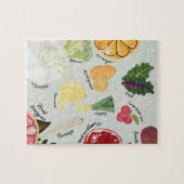 Winterproducten Legpuzzel (Horizontaal)