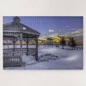 winterpuzzel legpuzzel (Horizontaal)