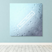 winterraam bruiloft canvas afdruk (Insitu (Houten vloer))