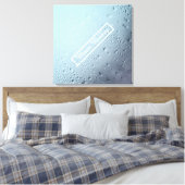 winterraam bruiloft canvas afdruk (Insitu (Slaapkamer))