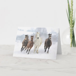 winterracers feestdagen kaart