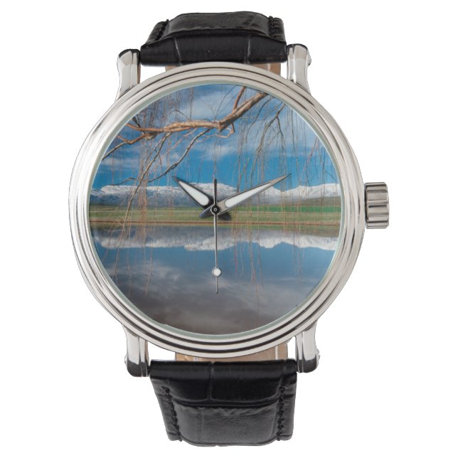 Winterreflecties. Ceres, Boland District Horloge (Voorkant)