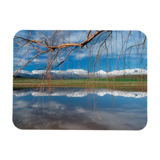 Winterreflecties. Ceres, Boland District Magneet (Horizontaal)