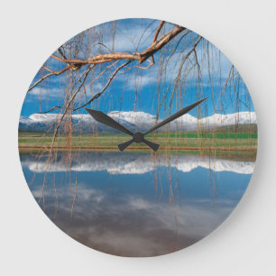Winterreflecties. Ceres, district Boland Grote Klok