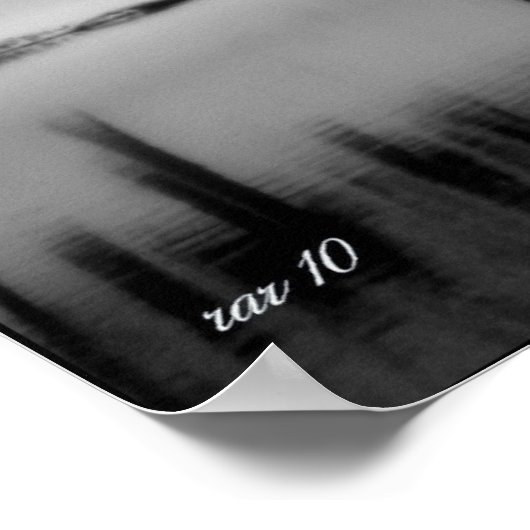 Winterreflecties Poster (Hoek)