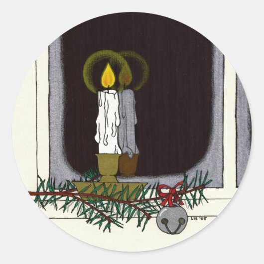 Winterreflecties stickers (Voorkant)