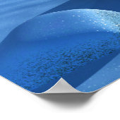 Winterregenboogdruk Poster (Hoek)