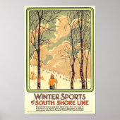  winterreisbureau poster (Voorkant)