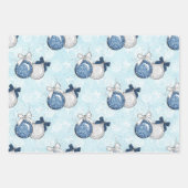 Winterreispatroon Inpakpapier Vel (Voorkant 2)